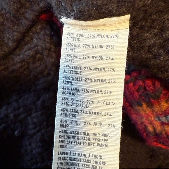 EUC Vintage Abercrombie & Fitch Boho Sweater Vest - Picture 3 of 3